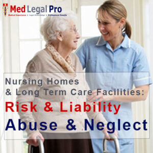 Nursing home long-term caregiver with patient